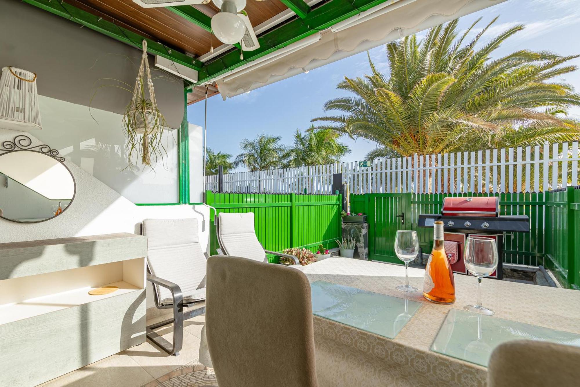 Andrea'S Bungalow, Garden, Barbecue And Pool! San Bartolomé Εξωτερικό φωτογραφία